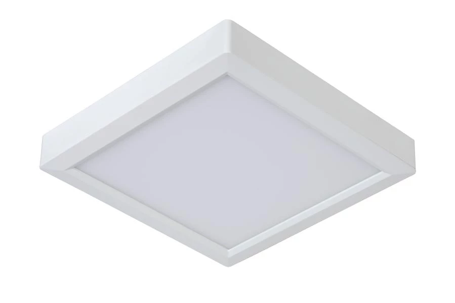Lucide TENDO-LED - Plafonnier - LED - 1x18W 3000K - Blanc - éteint